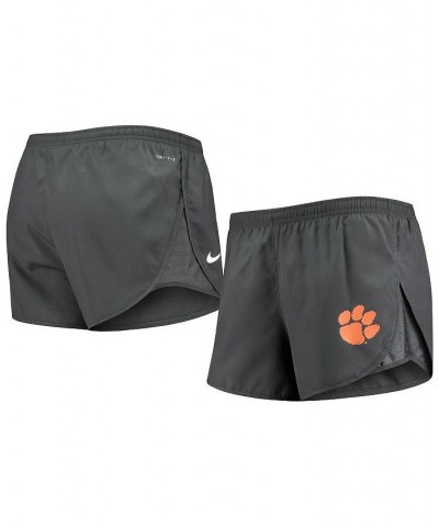 Women's Anthracite Clemson Tigers Mod Tempo Performance Shorts Anthracite $18.40 Shorts