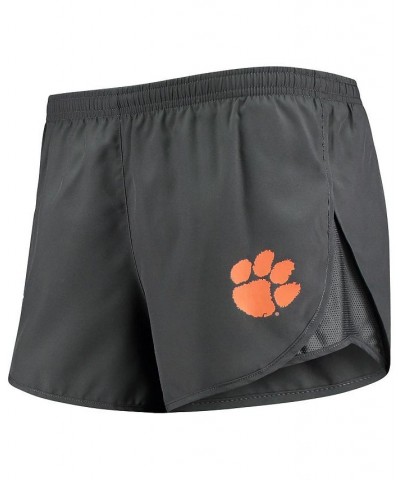 Women's Anthracite Clemson Tigers Mod Tempo Performance Shorts Anthracite $18.40 Shorts