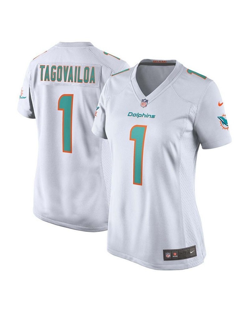 Women's Tua Tagovailoa White Miami Dolphins Game Jersey White $68.60 Jersey