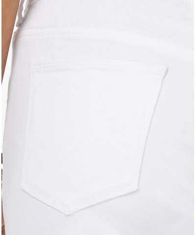 Petite Raw-Hem Bermuda Shorts Bright White $16.79 Shorts