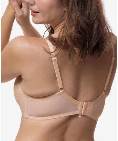 Women's Carmen Light Padded Soft Silk Demi Bra D001926MI066 Tan/Beige $20.80 Bras