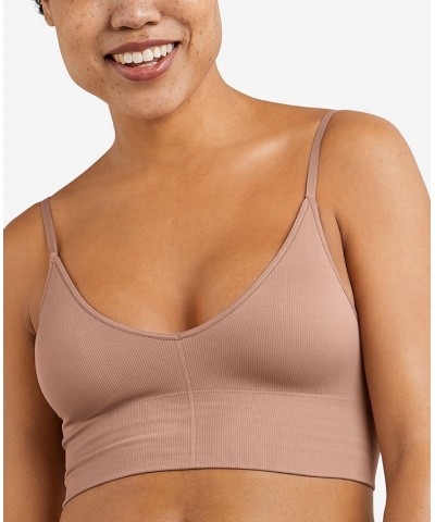 Women's Pure Comfort Feel Good Seamless Brami DM2302 Iced Mocha $15.11 Bras