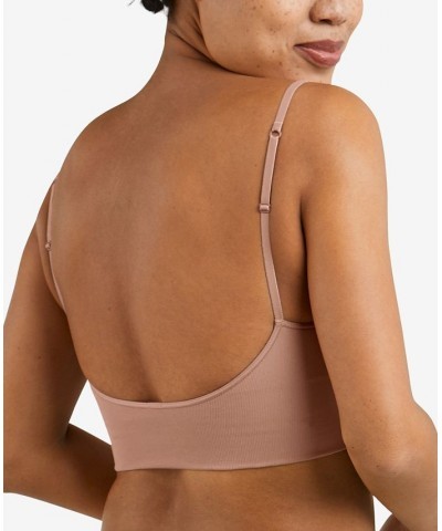 Women's Pure Comfort Feel Good Seamless Brami DM2302 Iced Mocha $15.11 Bras