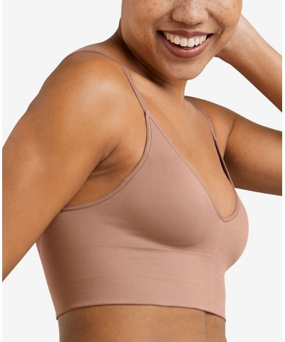 Women's Pure Comfort Feel Good Seamless Brami DM2302 Iced Mocha $15.11 Bras