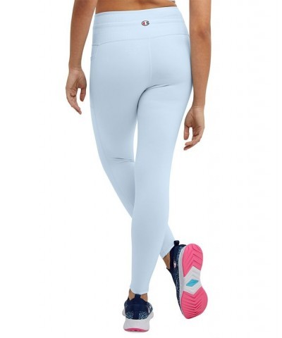 Women's Soft Touch Drawstring Leggings Ciel Blue $28.00 Pants