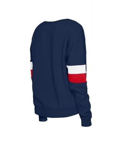 Women's Navy Boston Red Sox Game Day Crew Pullover Sweatshirt Navy $30.24 Sweatshirts