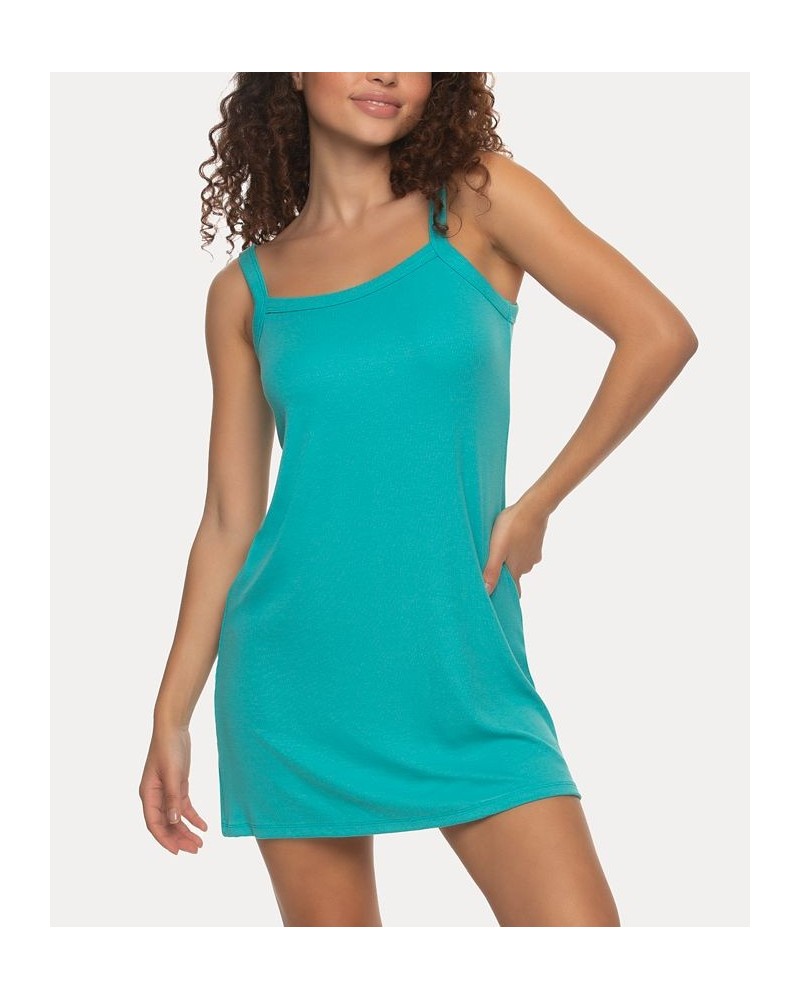 Women's Primavera Rib Slip Blue $23.46 Sleepwear