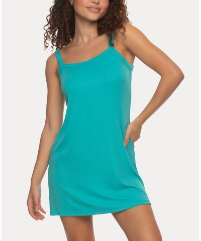 Women's Primavera Rib Slip Blue $23.46 Sleepwear