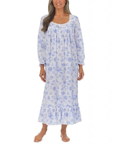 Long Sleeve Cotton Ballet Nightgown Perimult $27.78 Sleepwear