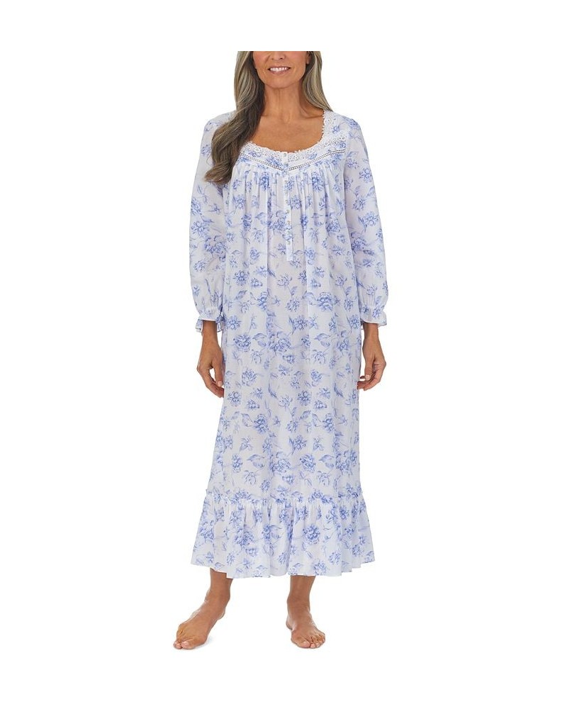 Long Sleeve Cotton Ballet Nightgown Perimult $27.78 Sleepwear