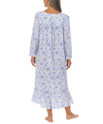 Long Sleeve Cotton Ballet Nightgown Perimult $27.78 Sleepwear