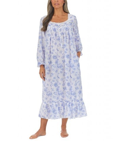 Long Sleeve Cotton Ballet Nightgown Perimult $27.78 Sleepwear