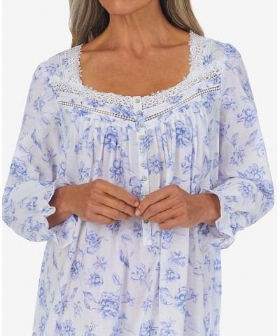 Long Sleeve Cotton Ballet Nightgown Perimult $27.78 Sleepwear