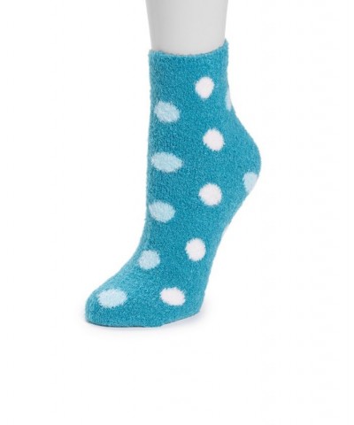 Women's Aloe Infused Socks and Headband Set 2 Piece Dark Blue $17.34 Socks