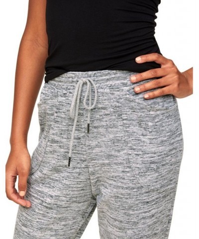 Lula Women's Tank & Sweatpant Loungewear Set Black $32.88 Sleepwear