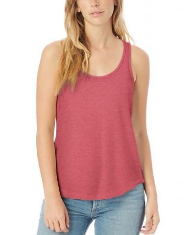 Women's Backstage Tank Top Vintage-Like Pink $25.37 Tops