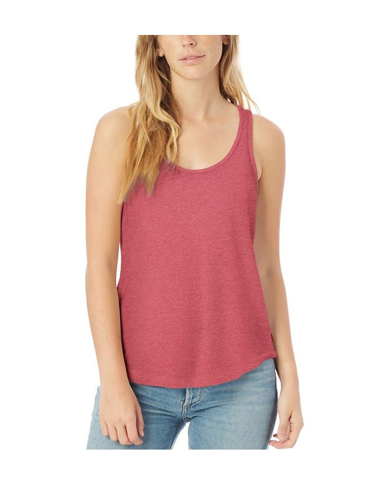 Women's Backstage Tank Top Vintage-Like Pink $25.37 Tops