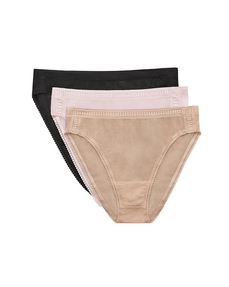 Women's Mesh Hi Cut Brief Pack of 3 Multi $29.58 Panty