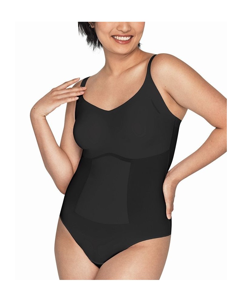 Firm Control Thong Bodysuit DMS083 Black $31.68 Shapewear